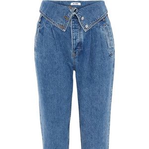 Re/Done 80s Fold Over Jean.